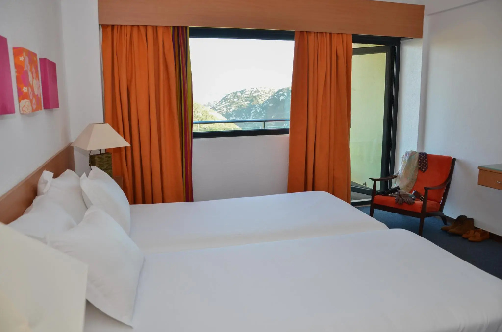Double room with mountain view (twin beds)