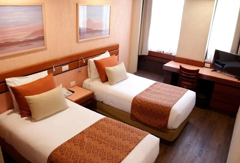 Standard Double room with balcony (twin beds)