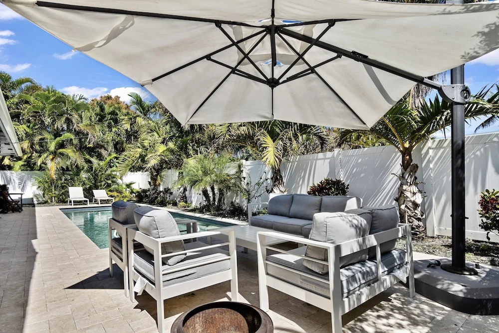Beach Bliss 10 Mins to Waves 3BR Oasis With Pool