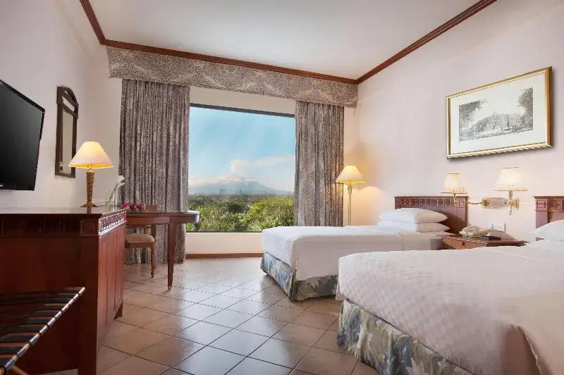Double room with golf view (twin beds)