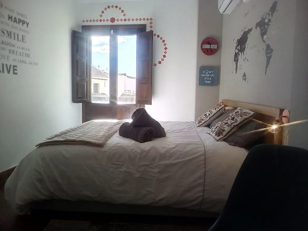 Standard Double room with balcony and with city view (full double bed)