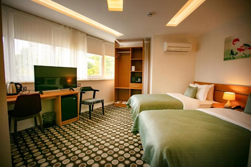 Deluxe Double room with city view (full double bed)