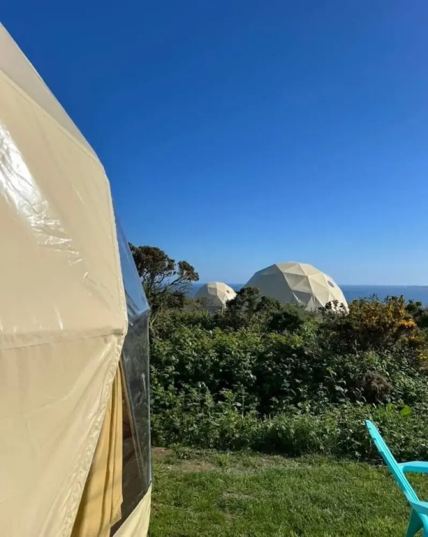 Geodesic Dome With Sea Views