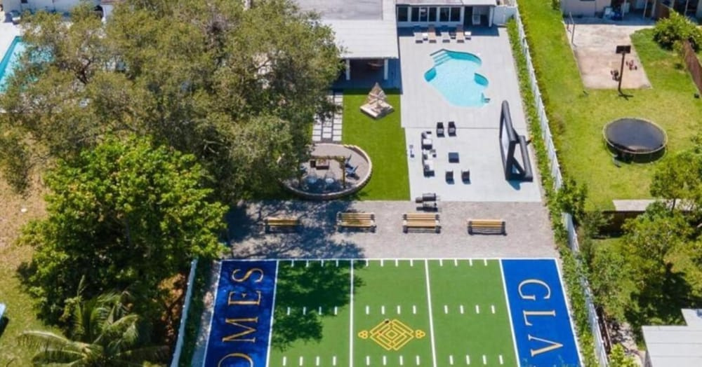 Athletic Villa Football Field Gym Cinema