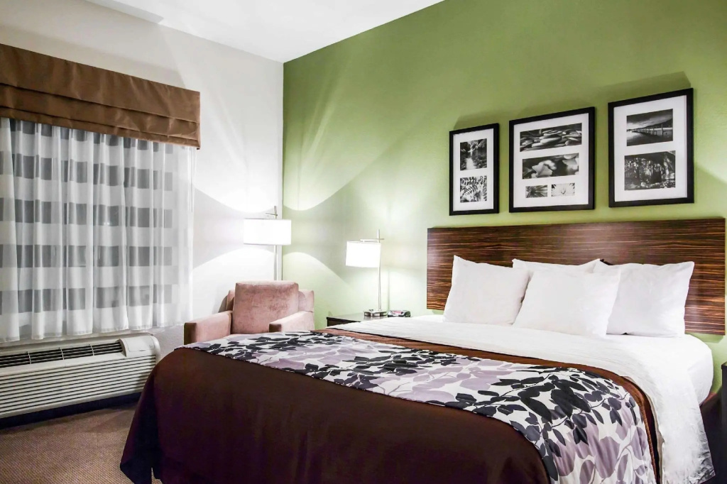 Sleep Inn & Suites Marion - Military Institute - Chambres