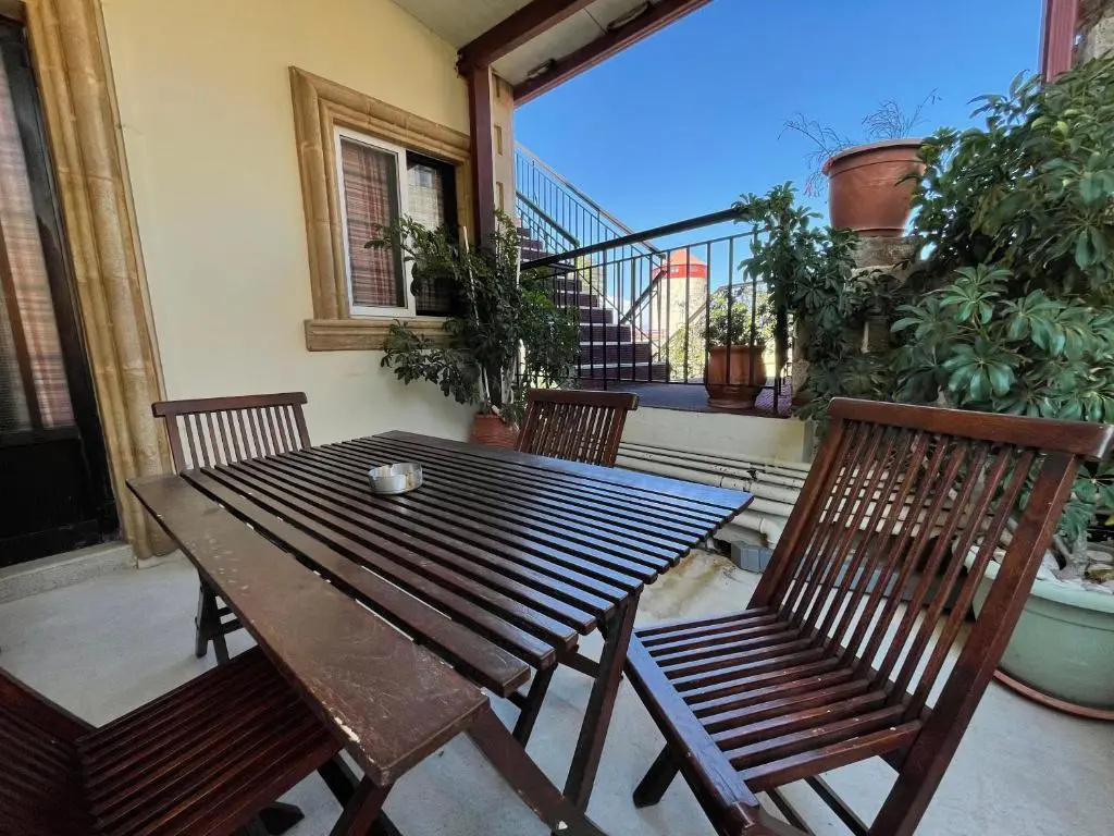 Studio with balcony