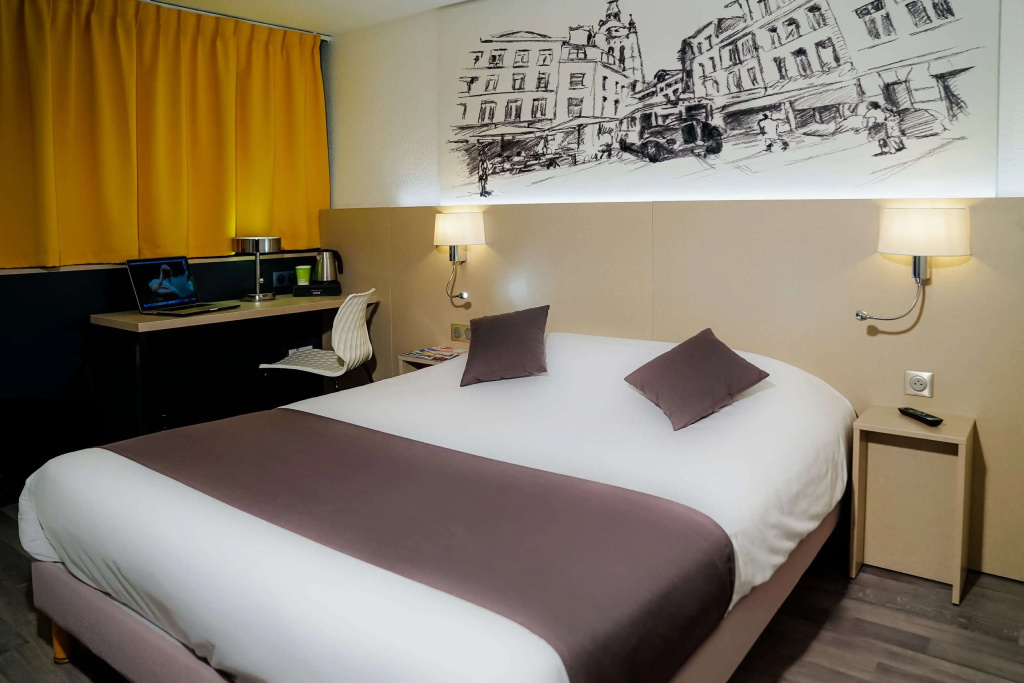 Hôtel Kyriad Lille Nord - Roncq - Chambres