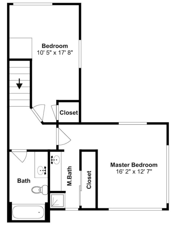 Standard room with balcony and with mountain view