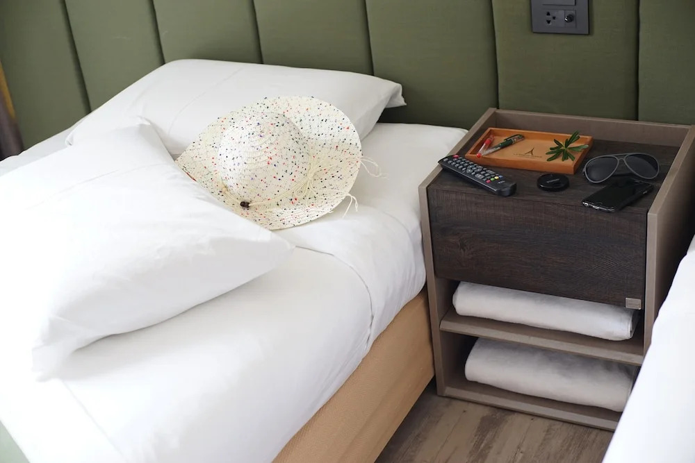 Двухместный номер Deluxe с балконом 2 отдельные кровати в Mittapan Kanchanaburi
