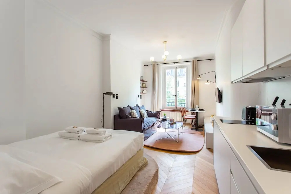 Voir la photo 3 — Cozy Studio Retreat in the Heart of Paris - Madeleine Opera