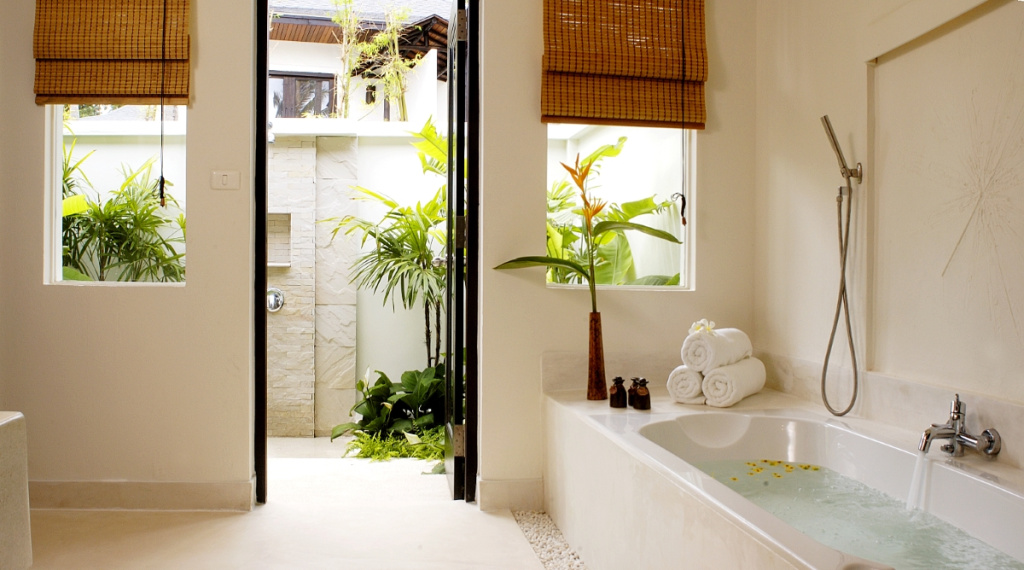 Double Deluxe Villa with garden view (full double bed)
