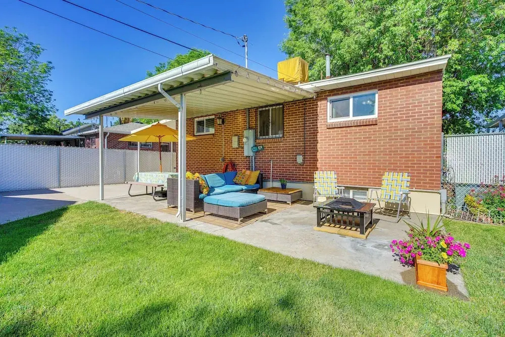 Private Patio & Gym: Spacious Salt Lake City Home!