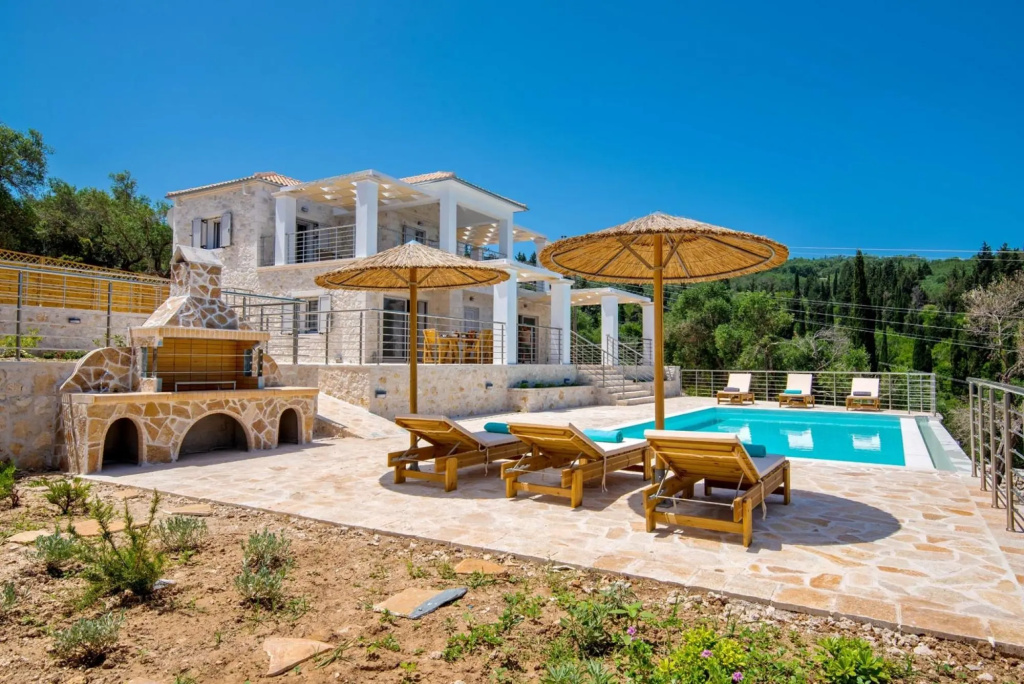 Vasiliki Villa - Charming 4 BR Villa With Pool and sea Views