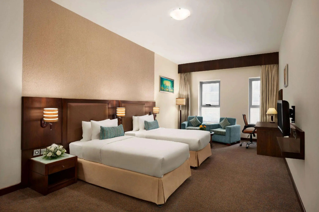 Accessible Double room (twin beds)