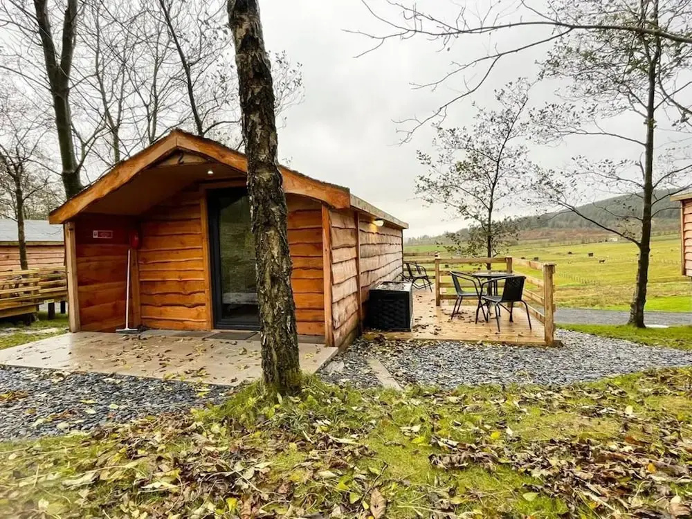 1 Bedroom Log Cabin in Parc Pen y Bryn Sleep 2/3