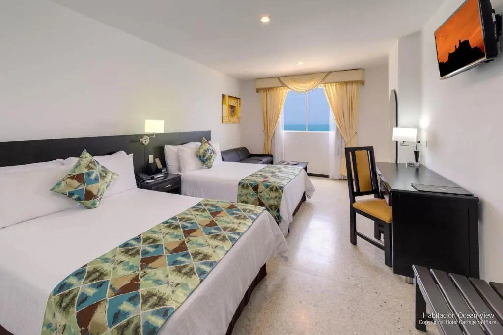 Hotel Cartagena Plaza - Chambres