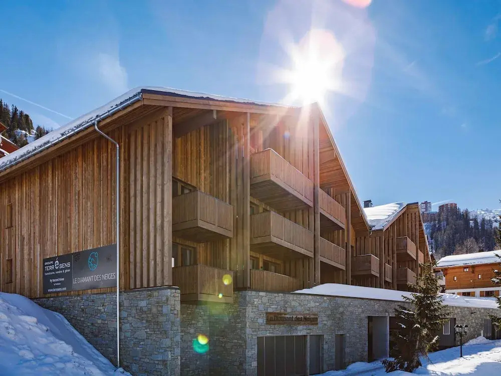 Apartment in Plagne 1800 With Ski-in/ski-out