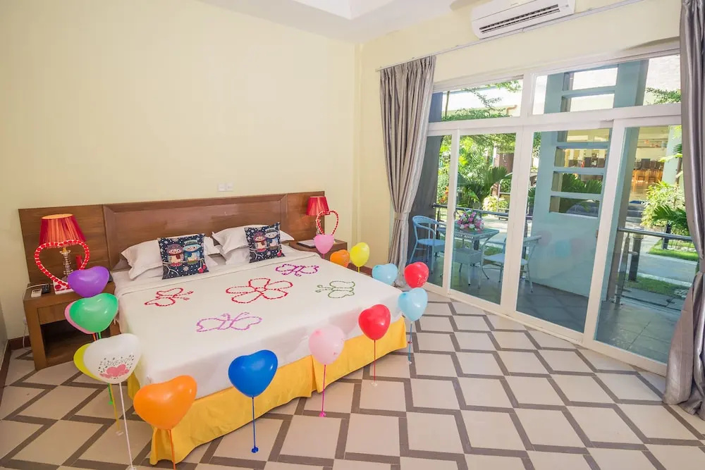 Ocean Blue Ngwe Saung Beach Hotel - Chambres