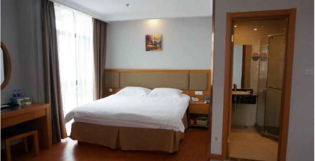 GreenTree Inn XinYang ShangCheng County HuangBaiShan Road Times Shopping Mall Express Hotel - Chambres