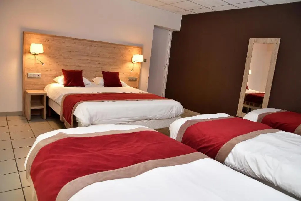 Cit'Hotel Restaurant Bowling de Millau - Chambres