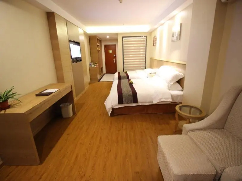 GreenTree Inn Jiangsu Wuxi Huishan High-Speed Rail Qianzhou Chongwen Road Business Hotel - Chambres