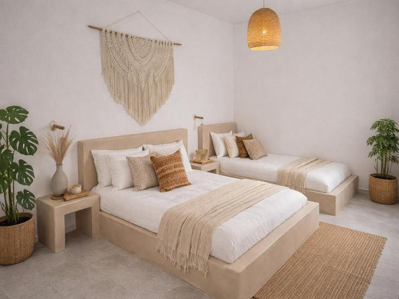 2 Bedrooms Superior room with balcony and with mountain view