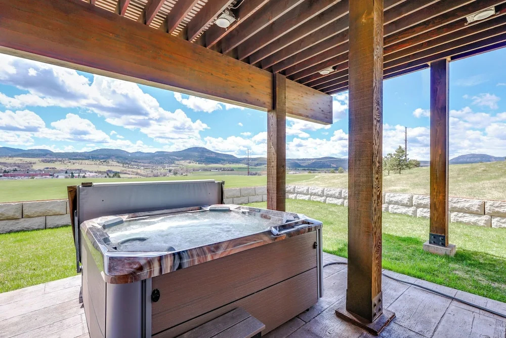 Motorcycle-themed Home in Spearfish w/ Hot Tub!
