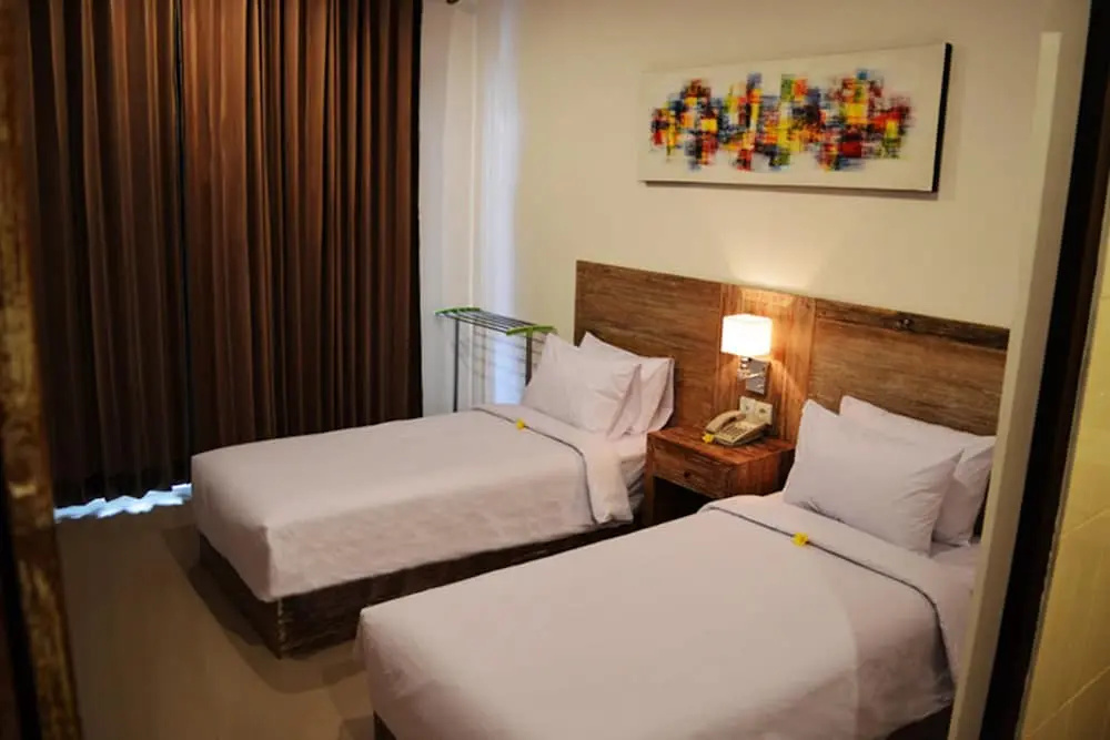 Standard Double room with view (twin beds)