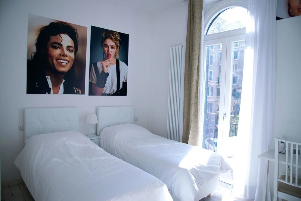 Standard Double room with balcony and with city view (full double bed)