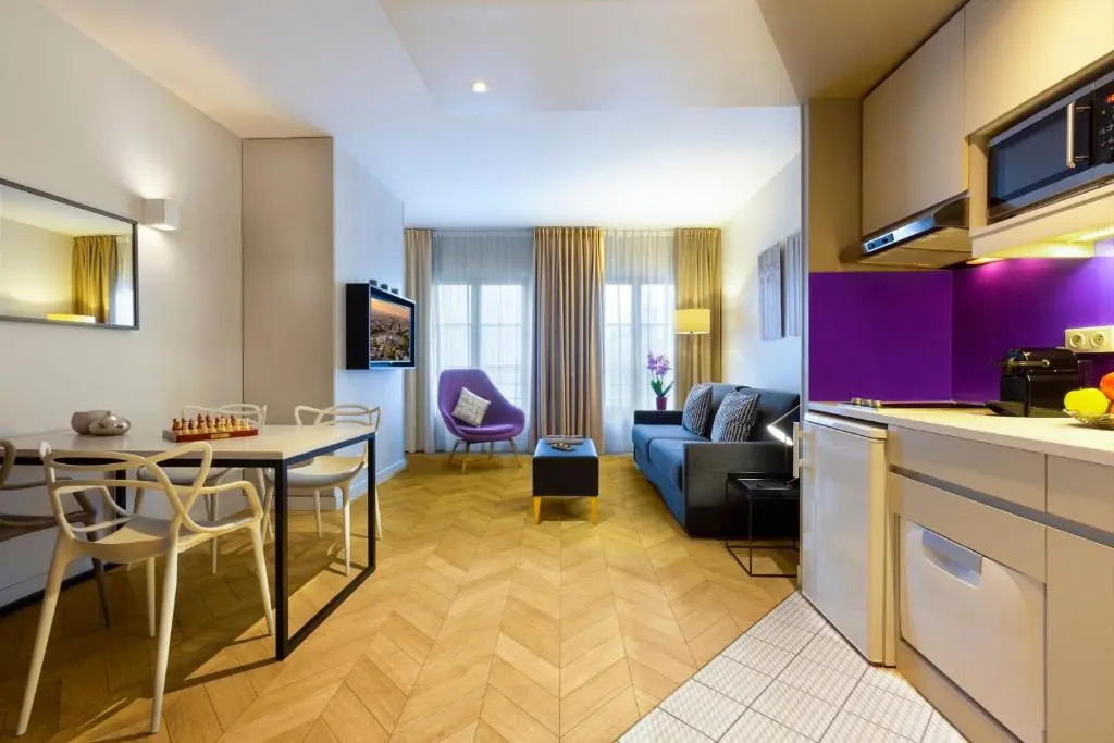 Citadines Opéra Paris - Chambres
