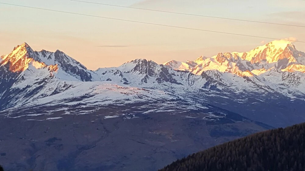 Apartment With 2 Bedrooms in La Plagne-tarentaise, With Wonderful Mountain View