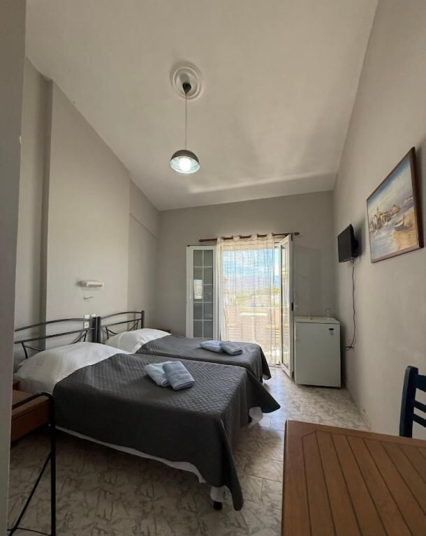 Standard Double room with balcony and with garden view (twin beds)