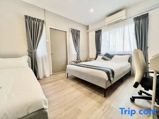 Трёхместный номер Standard в K2 Guesthouse Singapore