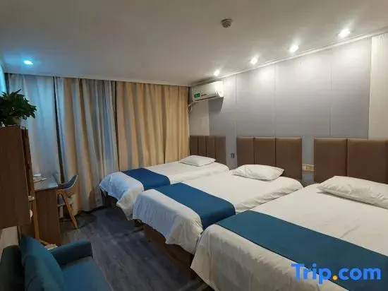 GreenTree Inn Tongling North Yian Road Fortune Plaza Express Hotel - Chambres