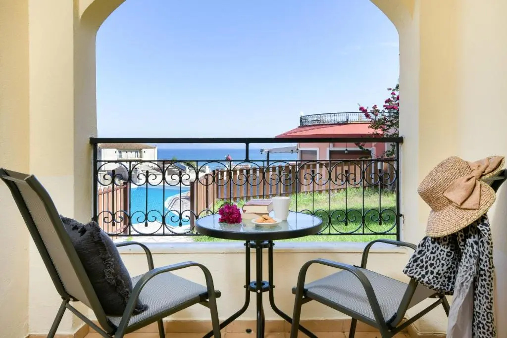 Studio with balcony