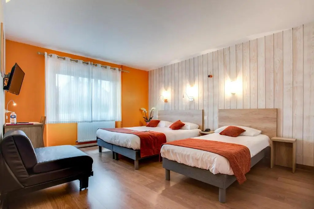 Brit Hotel Des Halles - Chambres