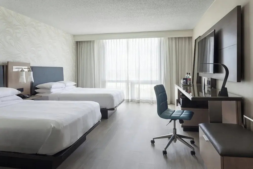 標準四人房，配有雙人床