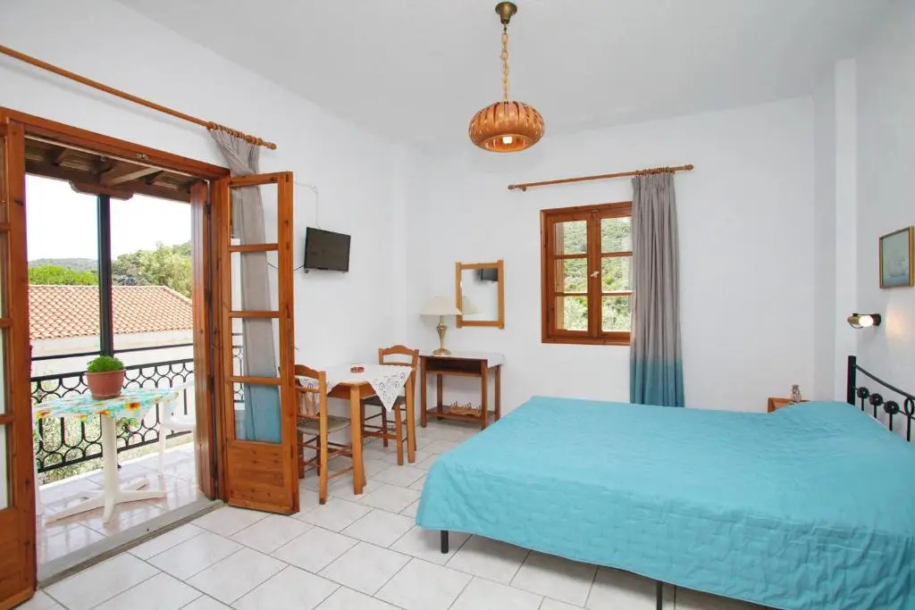Studio with balcony