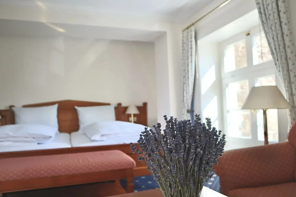 Superior Double room with river view (full double bed)
