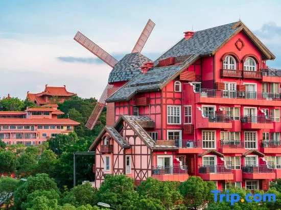 Hundred-Mu Flower Sea Windmill Suite Homestay (Heyuan Bavaria)