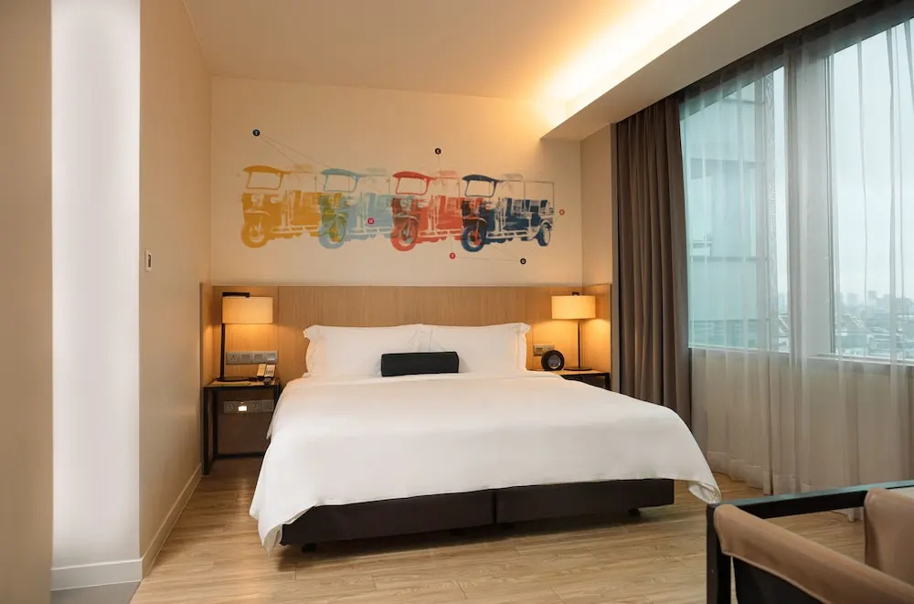 Modena by Fraser Bangkok Room Type - Deluxe Double room (full double bed)