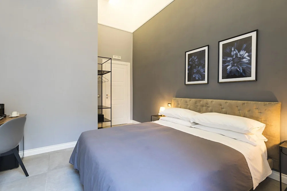 Comfort room with balcony and with city view