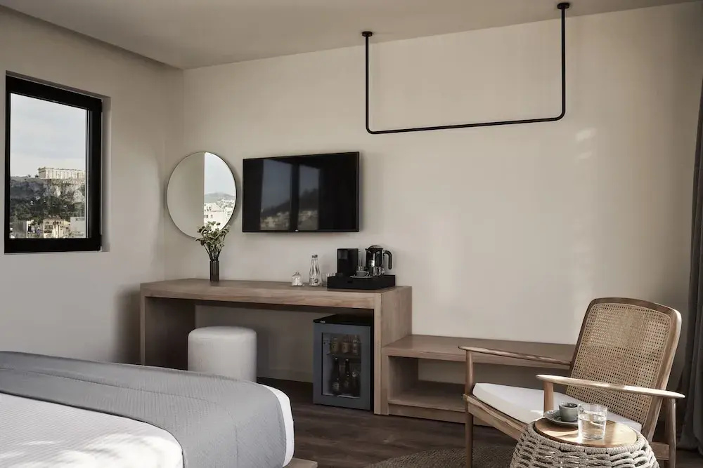 Apartment with balcony and with city view