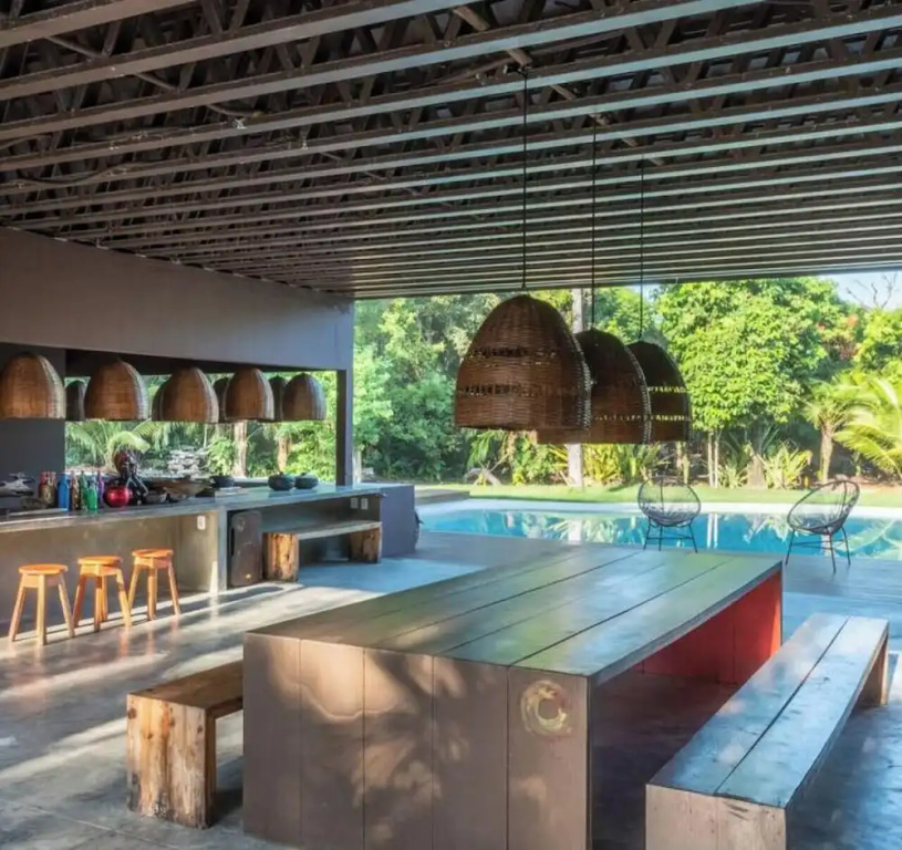 Villa Pé na Areia com Design Exclusivo
