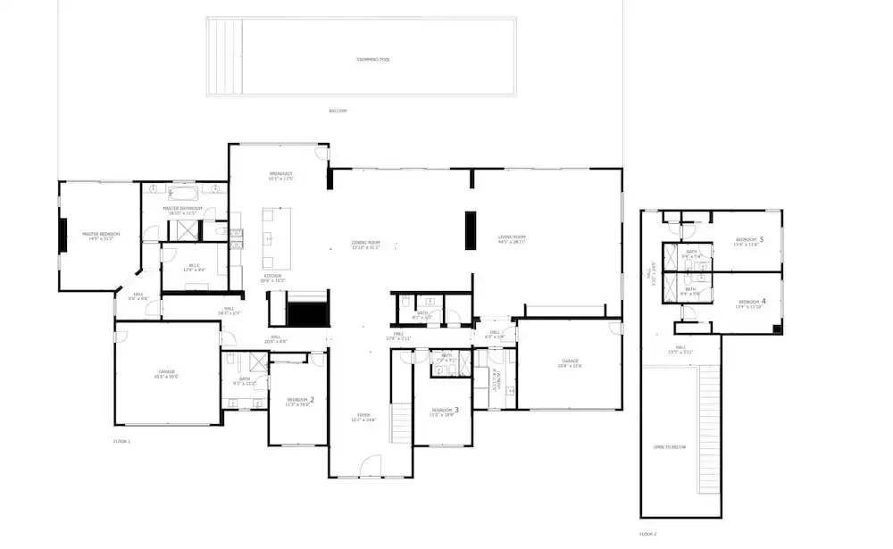 8bdr Villa Tennis/pickleball, Golf Green, Pool House, Gym, Bar Mesquite38