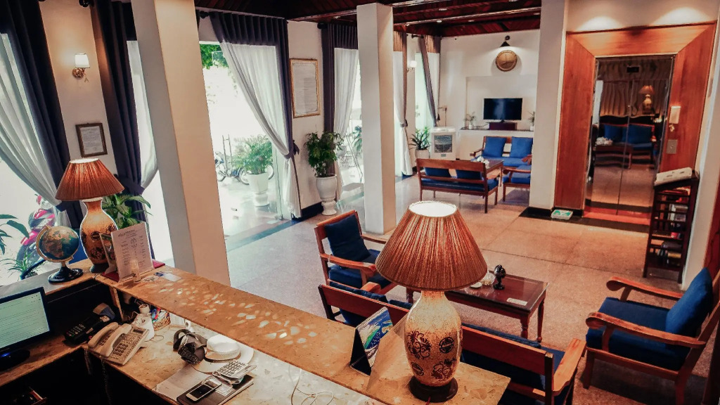 尊爵四人房,配有兩張單人床