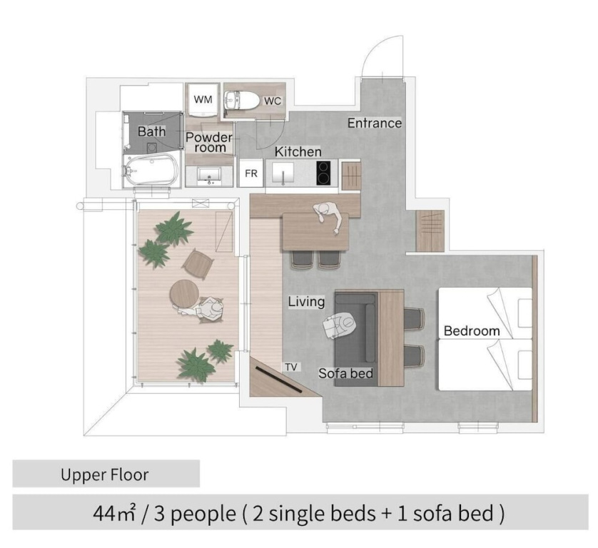 1 Bedroom Superior room