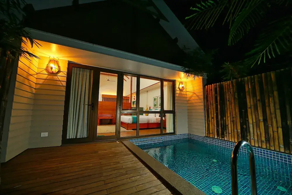 Villa with balcony