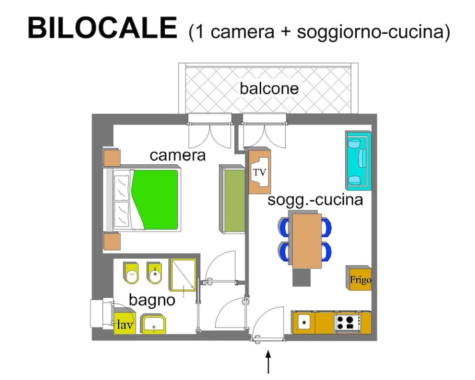 1 Bedroom Comfort Apartment with balcony