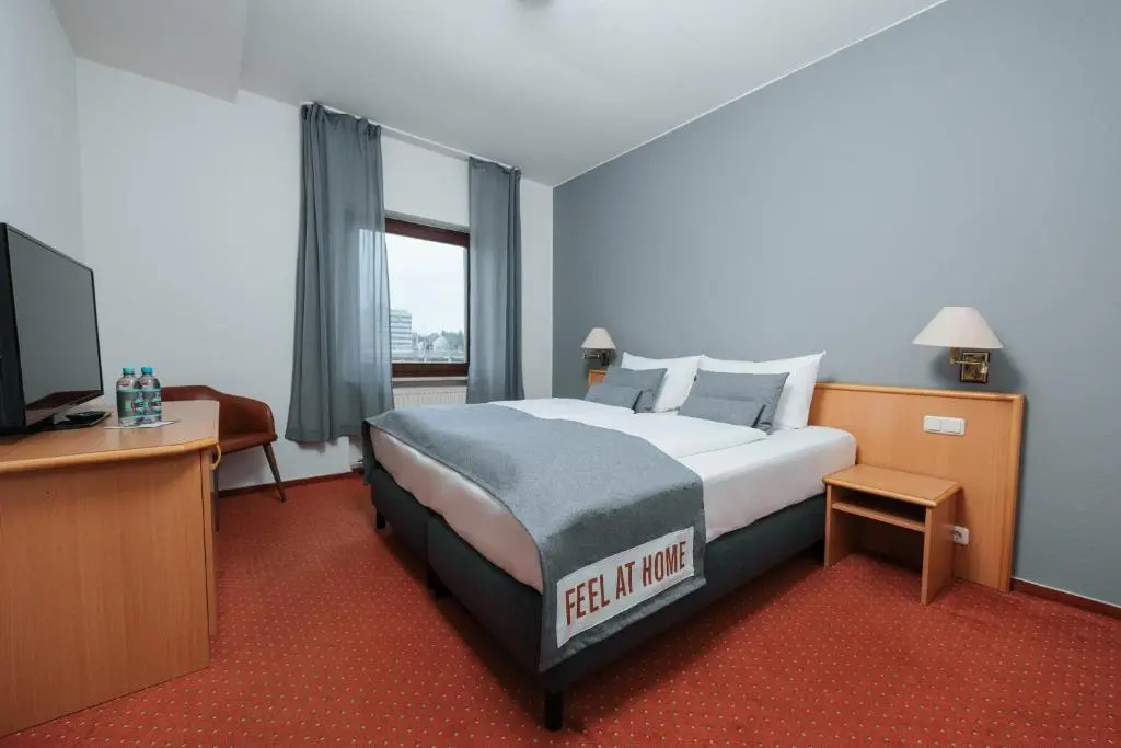 Standard Double room with river view (full double bed)
